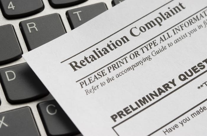 workplace retaliation complaint form